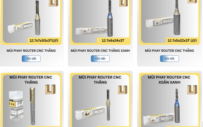 Mũi Cắt CNC Tốt Nhất 2025 – Loại Nào Bền, Chính Xác, Giá Hợp Lý?