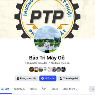 Bảo trì máy gỗ - face