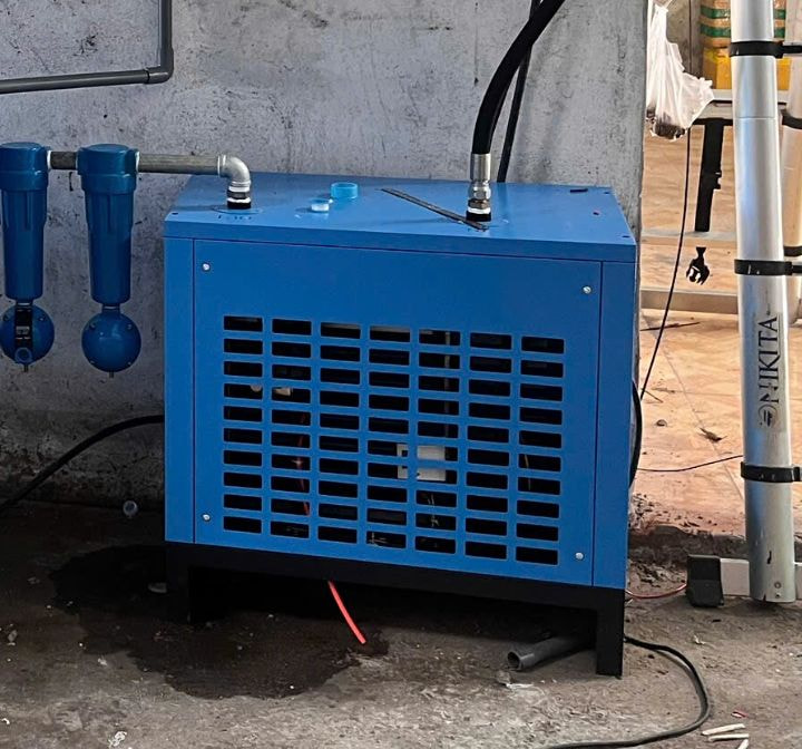 Nguyên lý hoạt động máy sấy khí