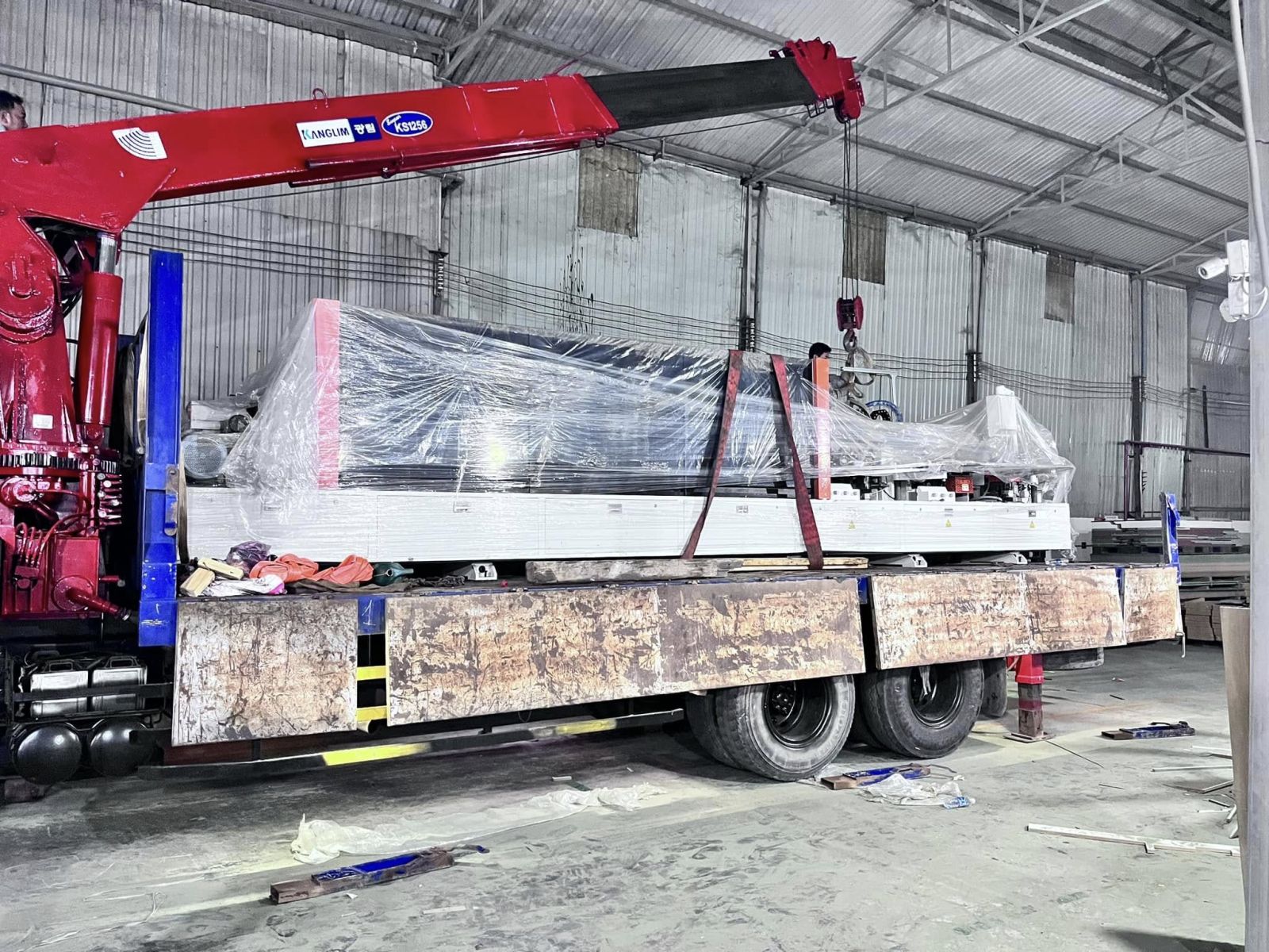 máy cnc đắk lắk tại xưởng khách hàng