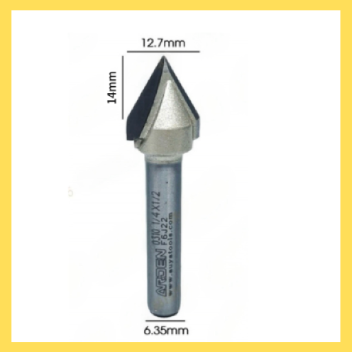 Mũi V60 độ 1/2*1/2 (D12.7mm)