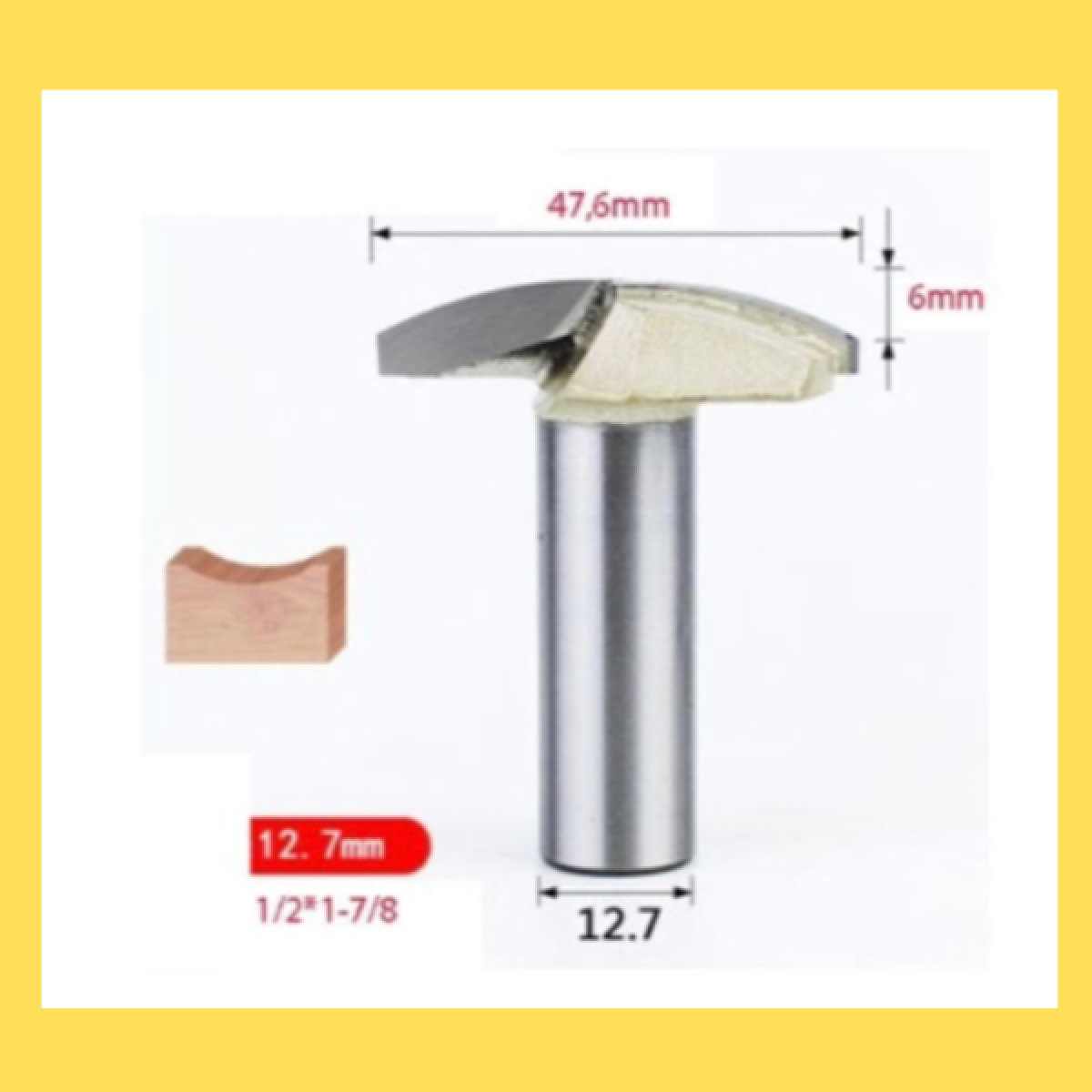 Mũi Cầu 1/2*1-7/8(D47.6mm)