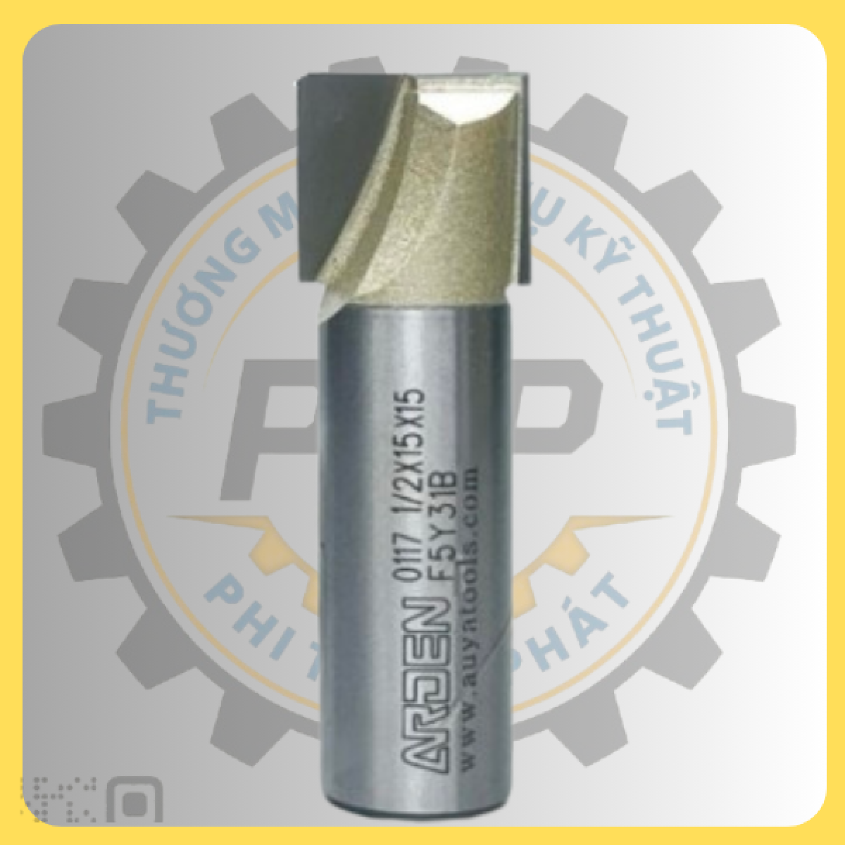 Mũi Phay Mặt Bàn D15 (1/2*15*15mm) Arden