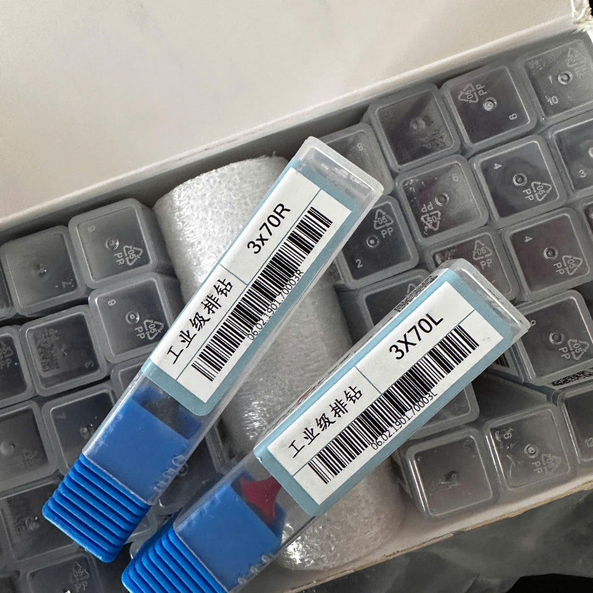 Tideway - Mũi khoan gỗ TCT, Khoan dàn liên kết bản lề chốt gỗ ốc cam CNC Đen-R, Đỏ-L hợp kim cao cấp