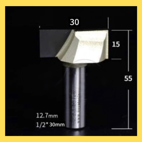 Mũi Phay Mặt Bàn 1/2*30 Arden