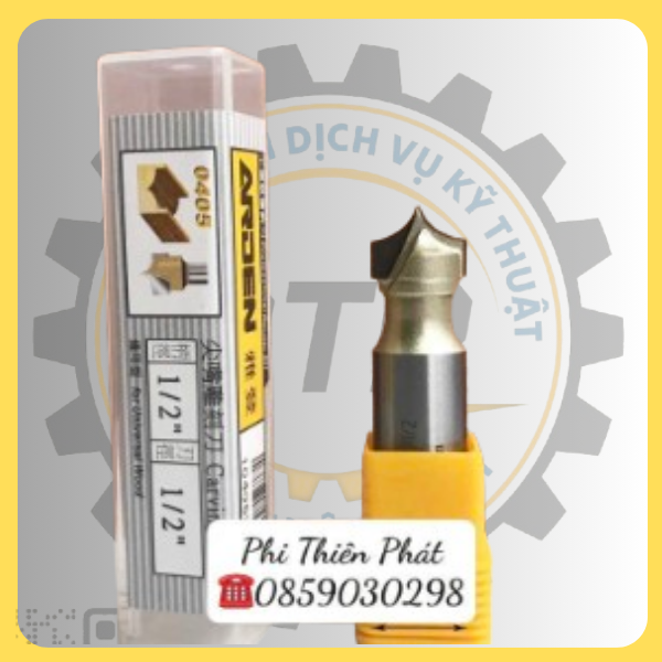 Mũi Router Bit 1/2*1/2 (D12.7mm)